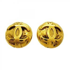 Chanel Cc Logo Circle Clip-On Earrings #249961C69B
